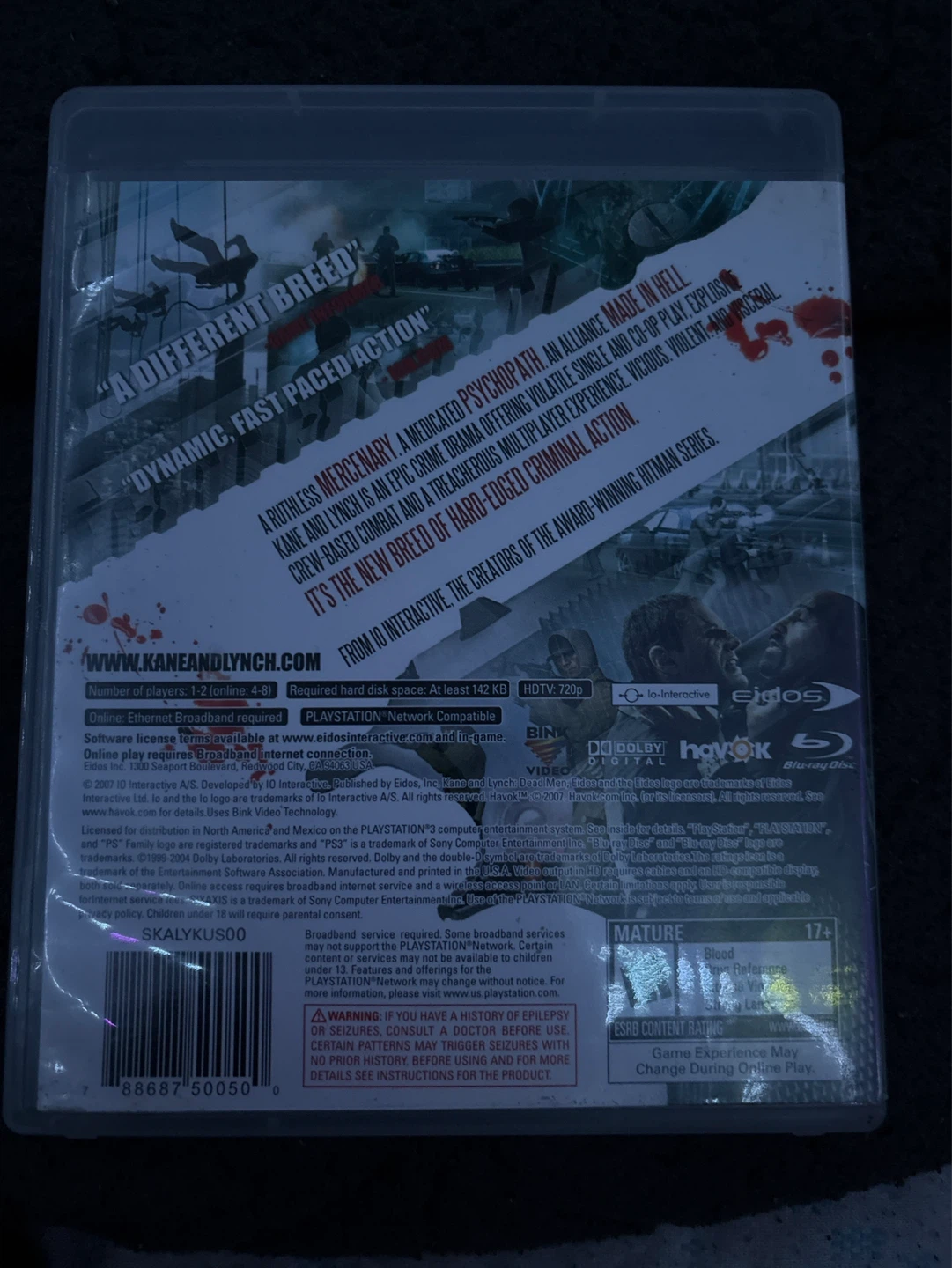 Kane & Lynch: Dead Men - PlayStation 3 Game - photo 2