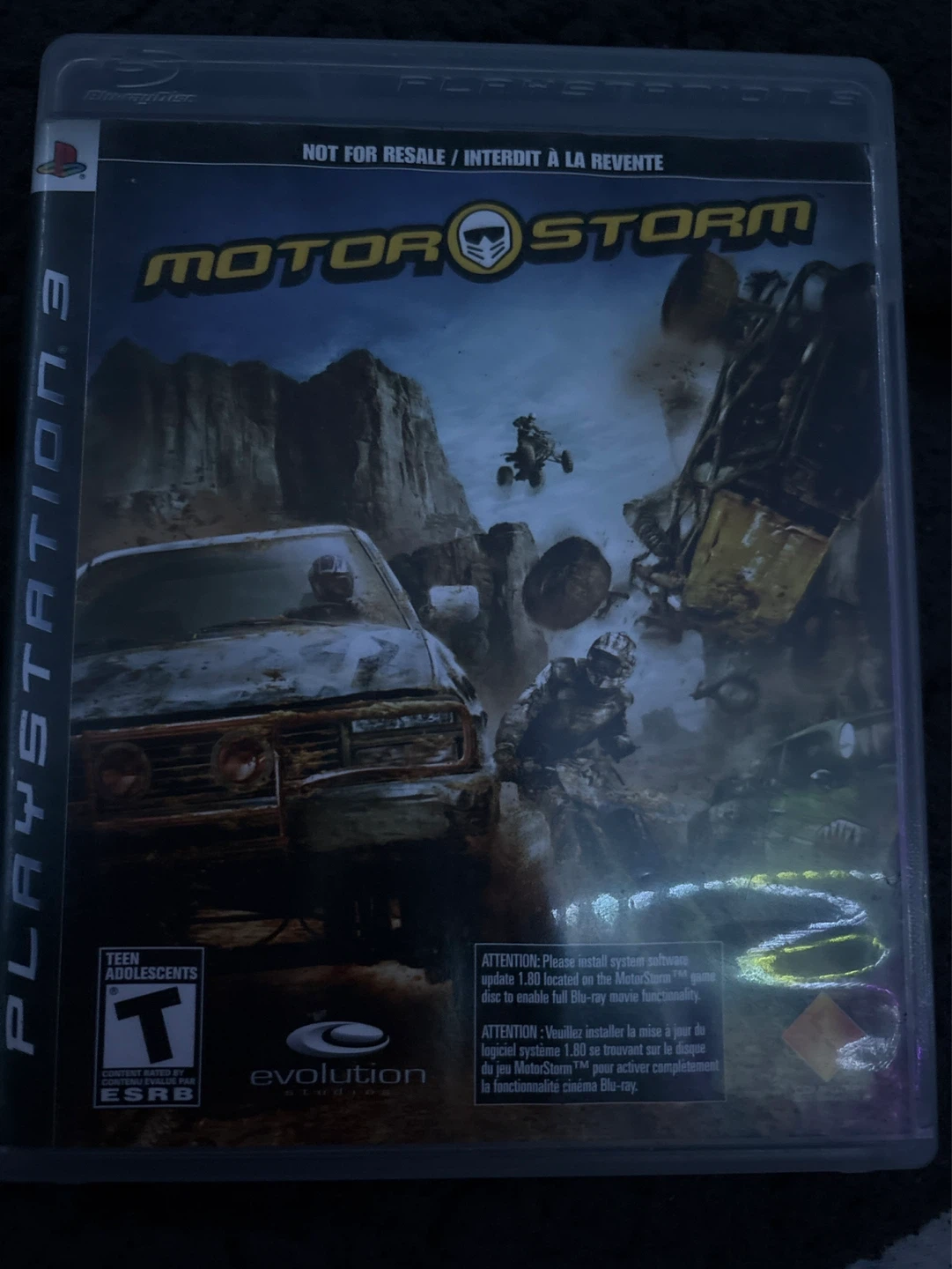 MotorStorm PlayStation 3 Video Game