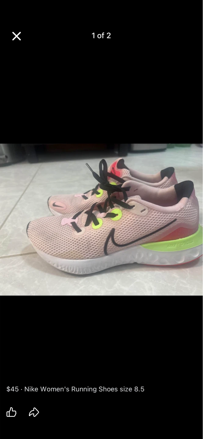 Nike Women's Running Shoes - Size 8.5