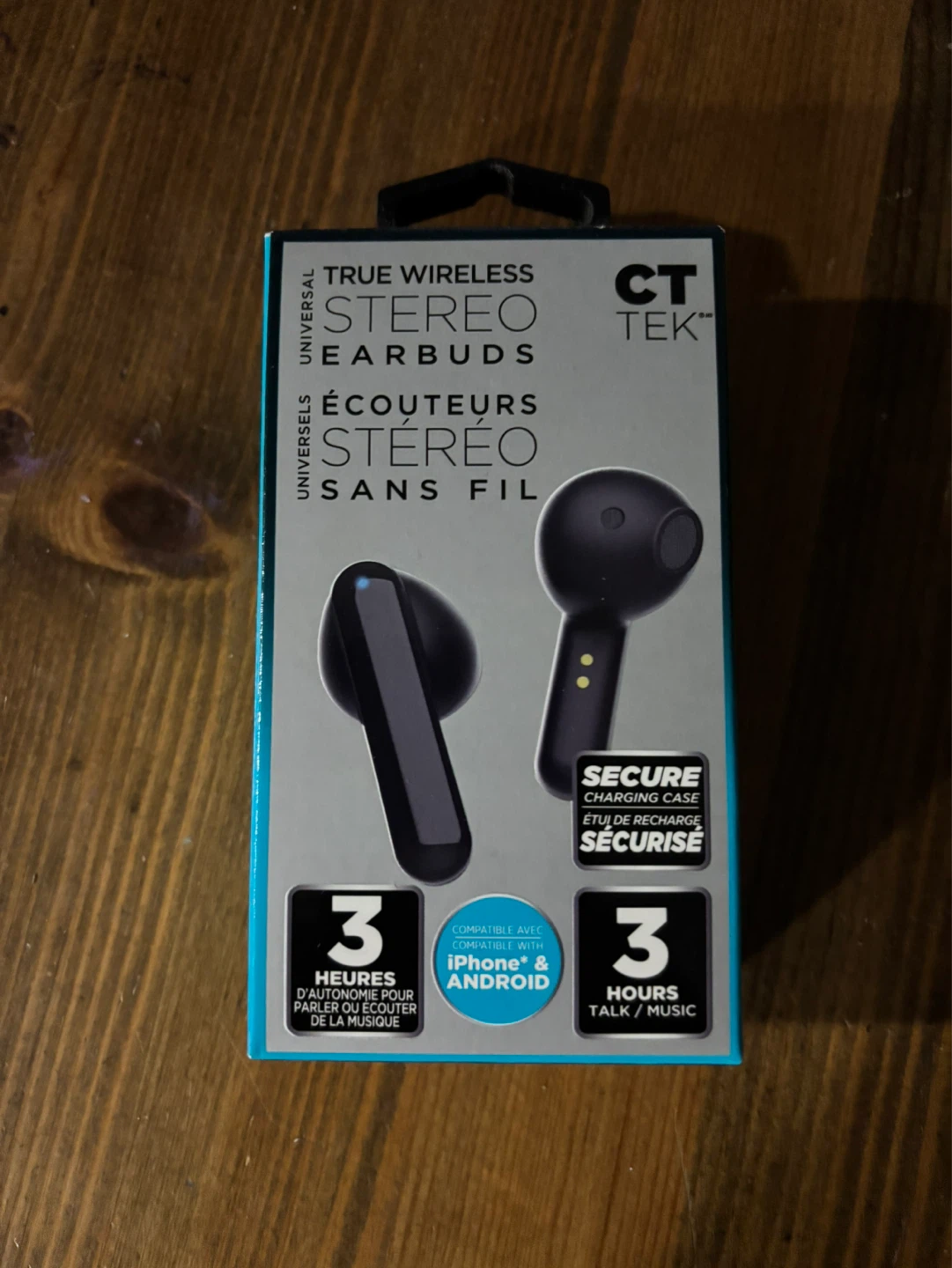 CT Tek True Wireless Stereo Earbuds