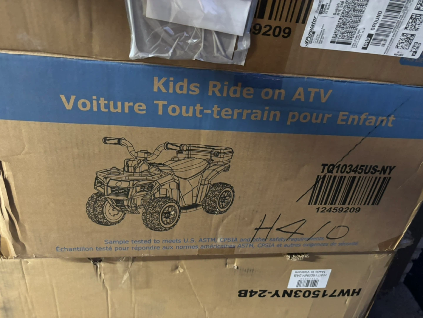 Kids Ride-on ATV - Blue