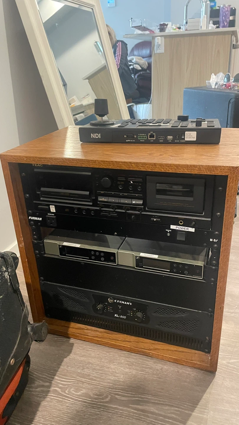 Rack Mount Audio/Video Equipment