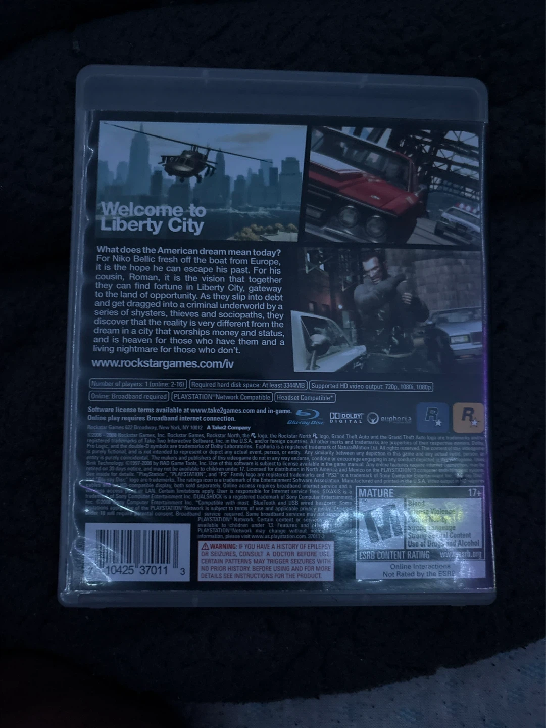 Grand Theft Auto IV - PS3 - photo 2