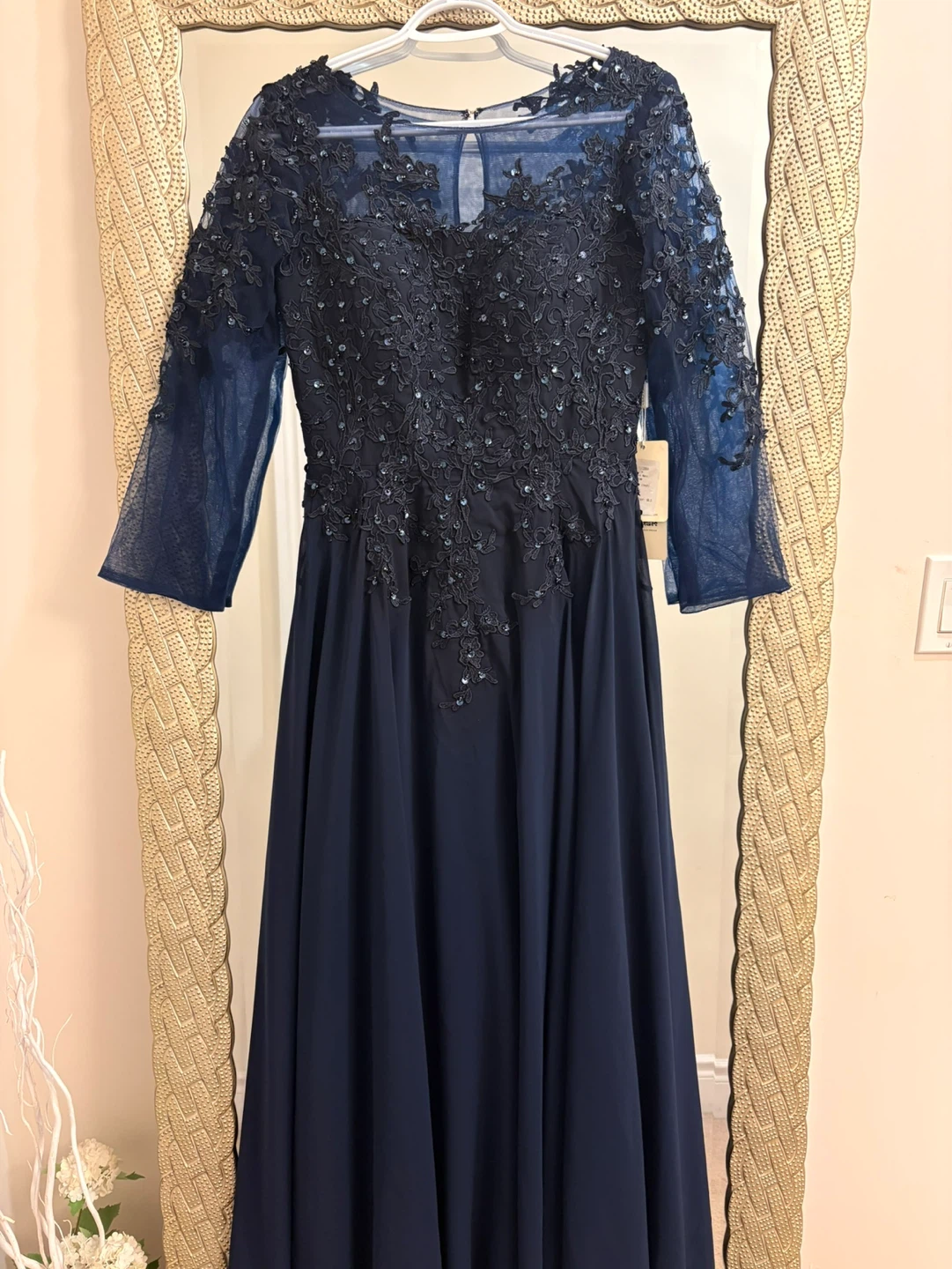 Navy Blue formal Dress