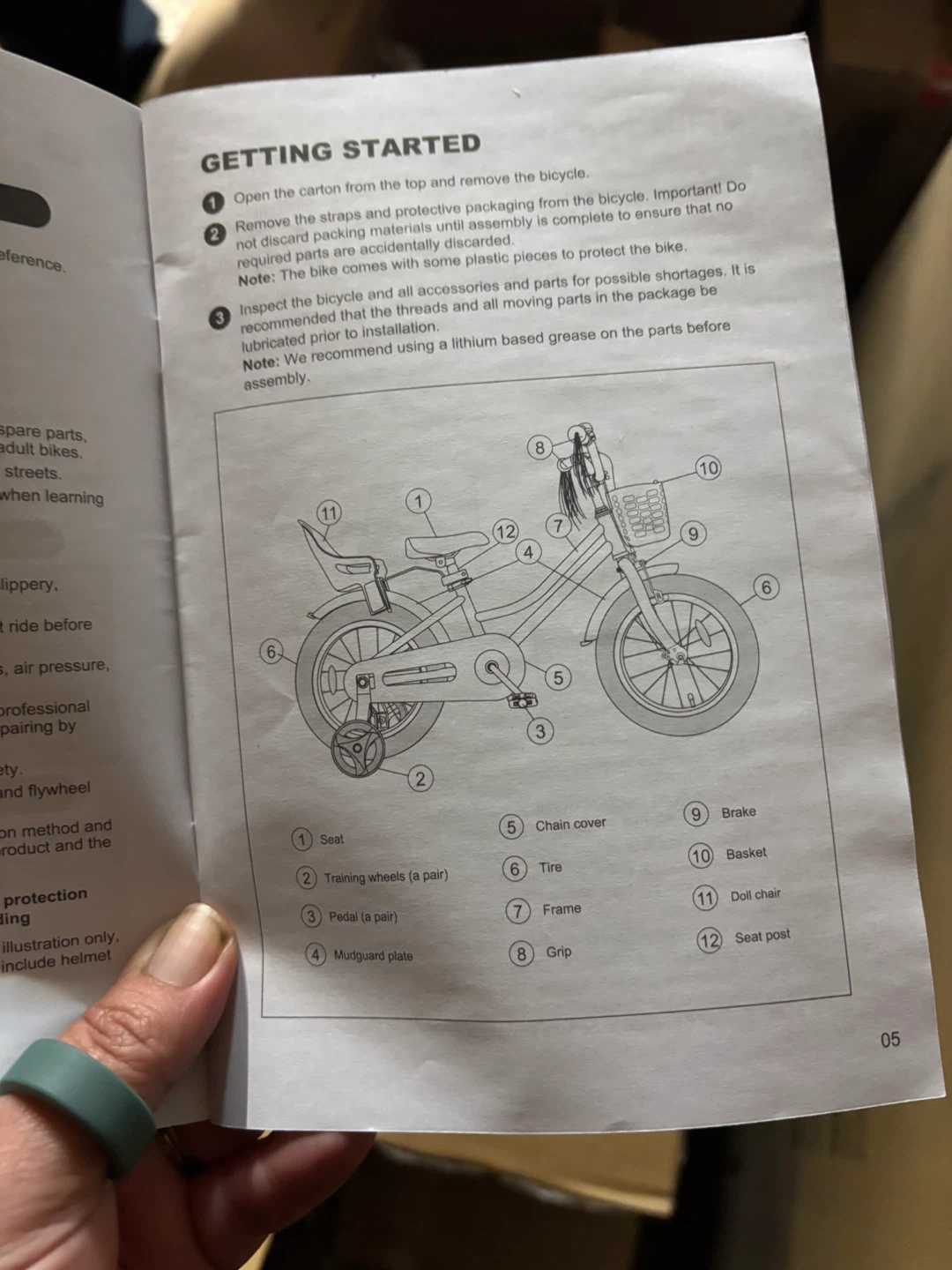 OLAKIDS 16-inch Kids Bike with Training Wheels and Basket - photo 5