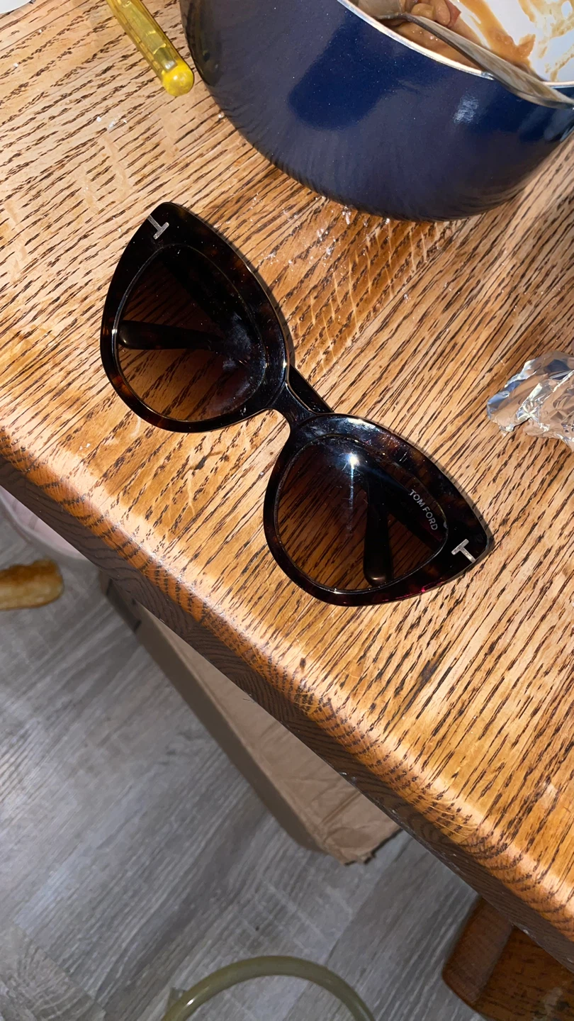TOM FORD Tortoiseshell Cat-Eye Sunglasses