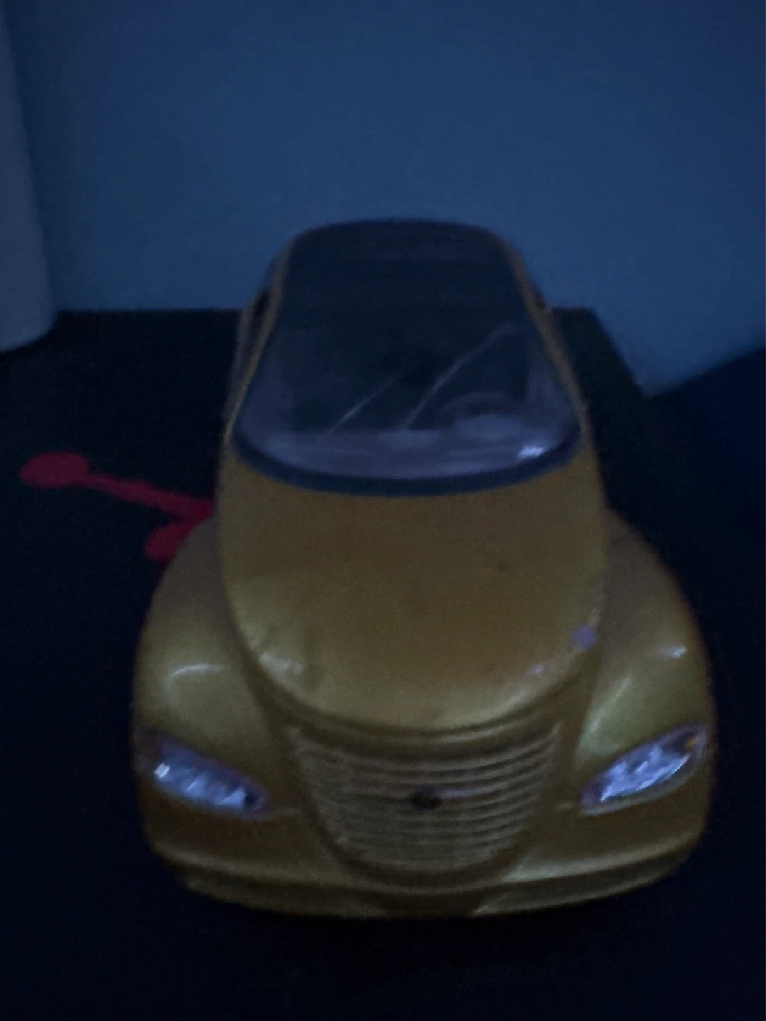 Gold Toy Car