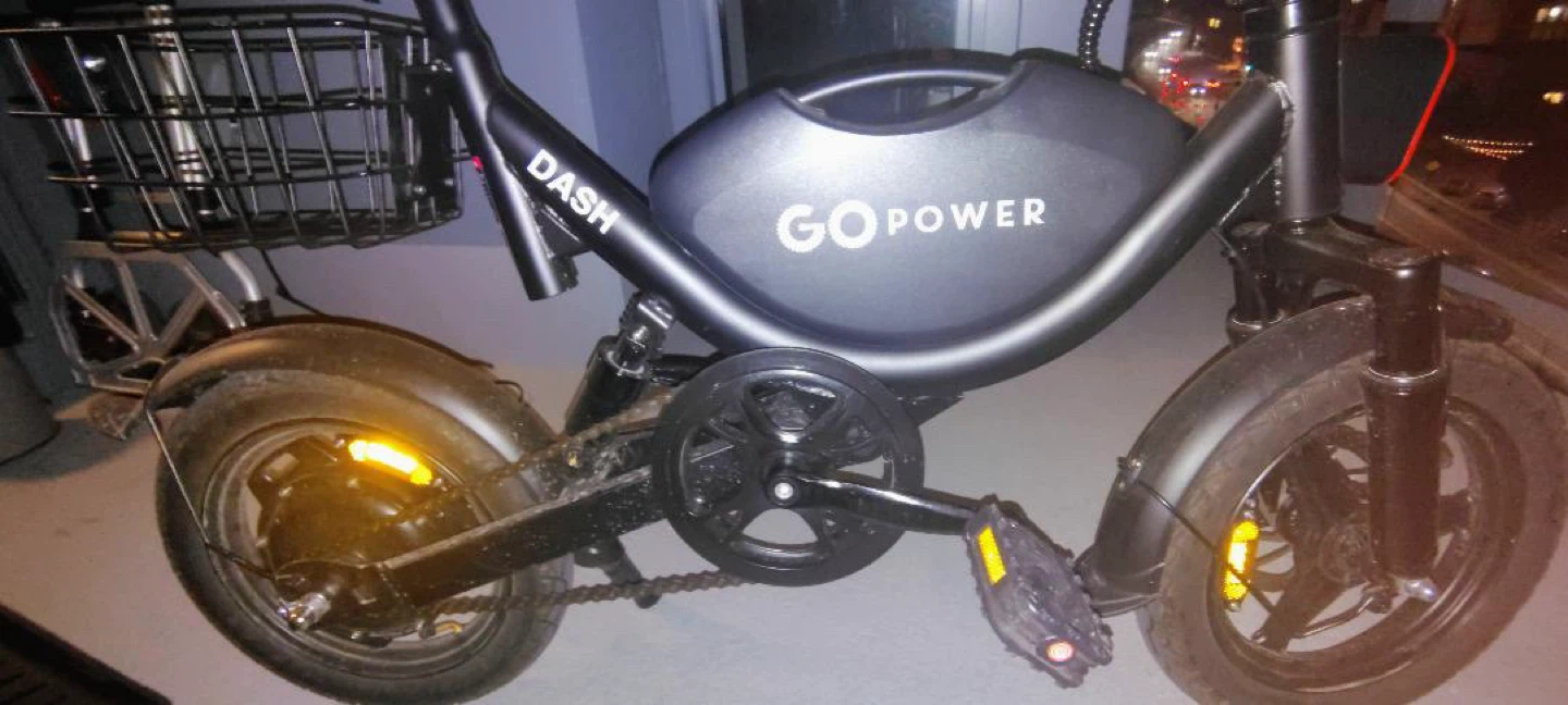 GoPower Dash Electric Bike with Basket - photo 2