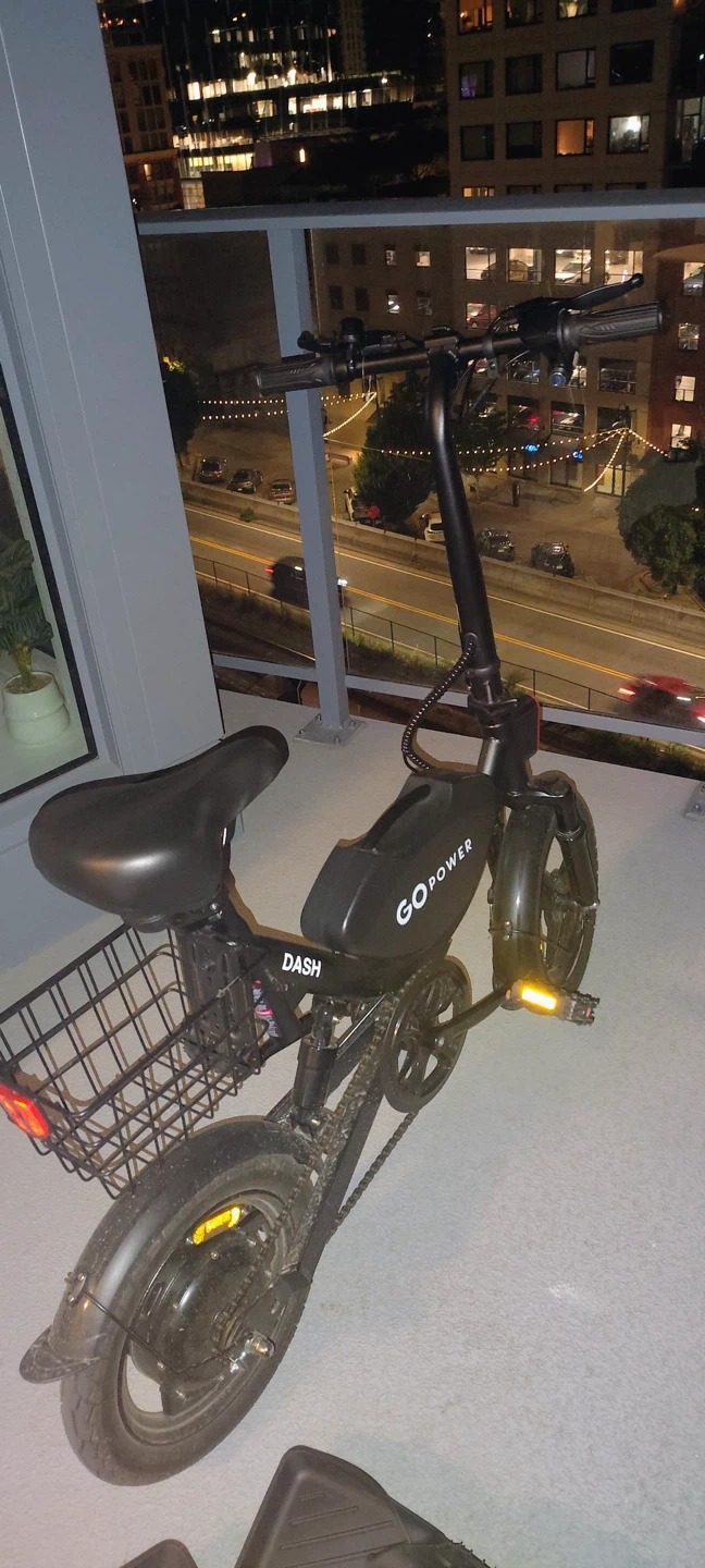 GoPower Dash Electric Bike with Basket - photo 4