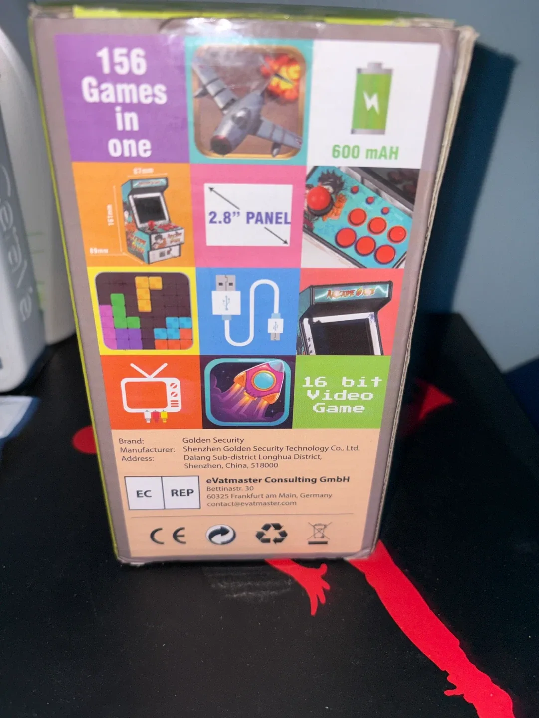 156-in-1 Plug and Play Arcade Game 2.8" Screen - photo 2