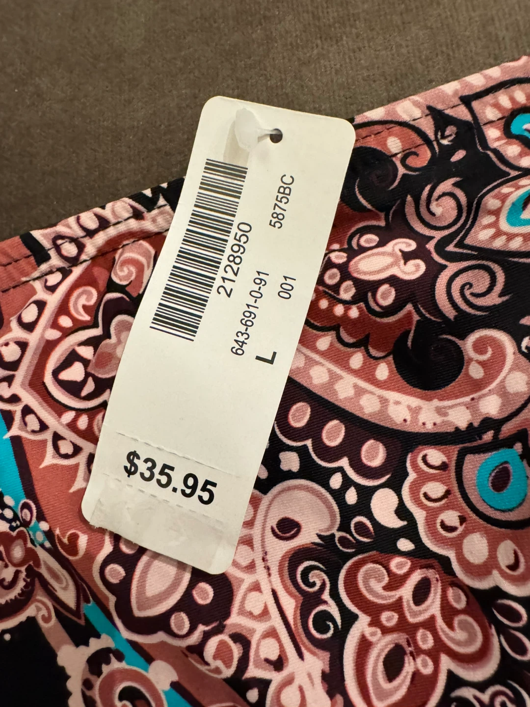 Aqua la Vian Rose Women's Bikini Bottoms L - photo 2