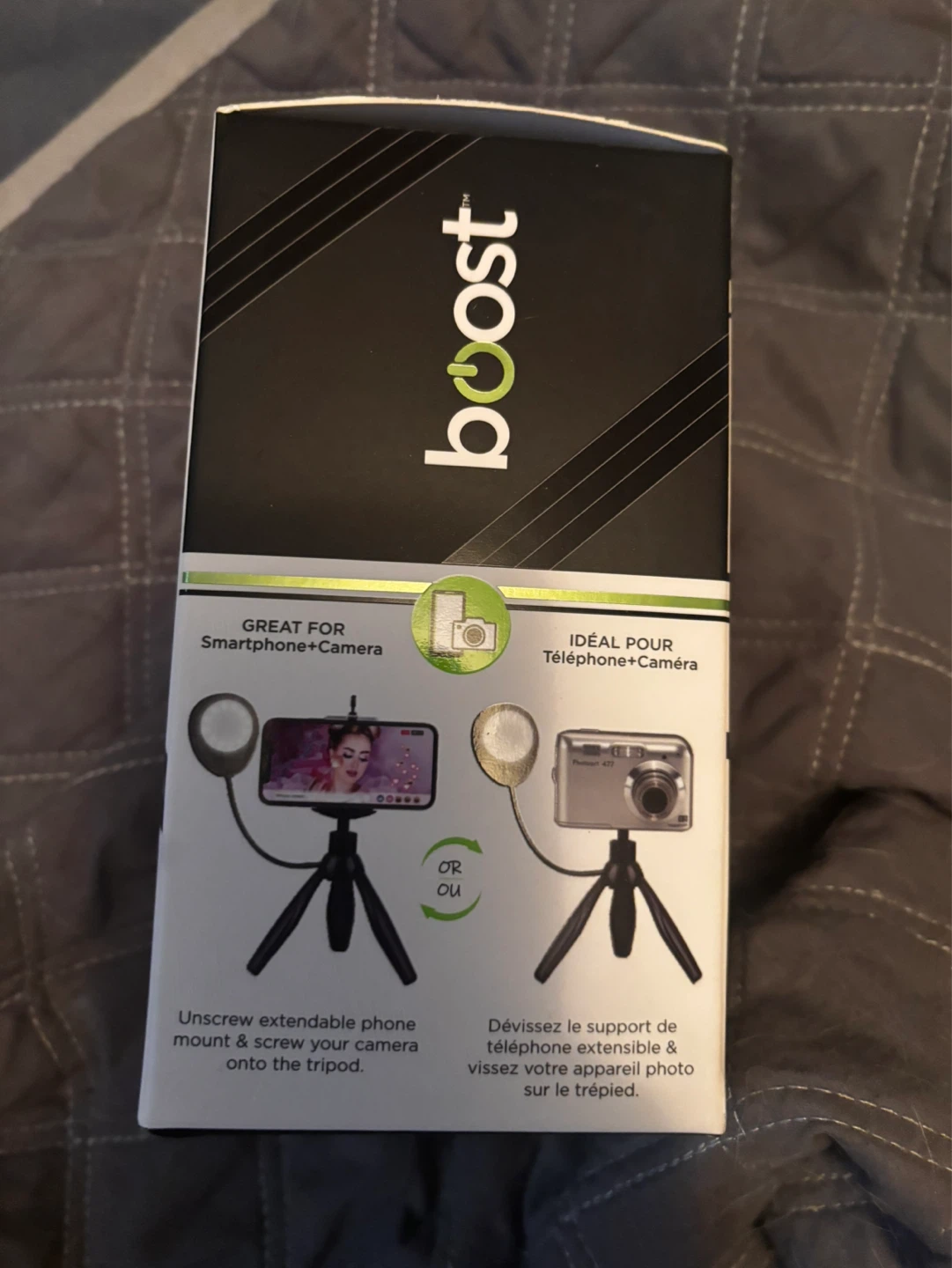 Boost Mini Smartphone Tripod with LED Selfie Light - photo 2
