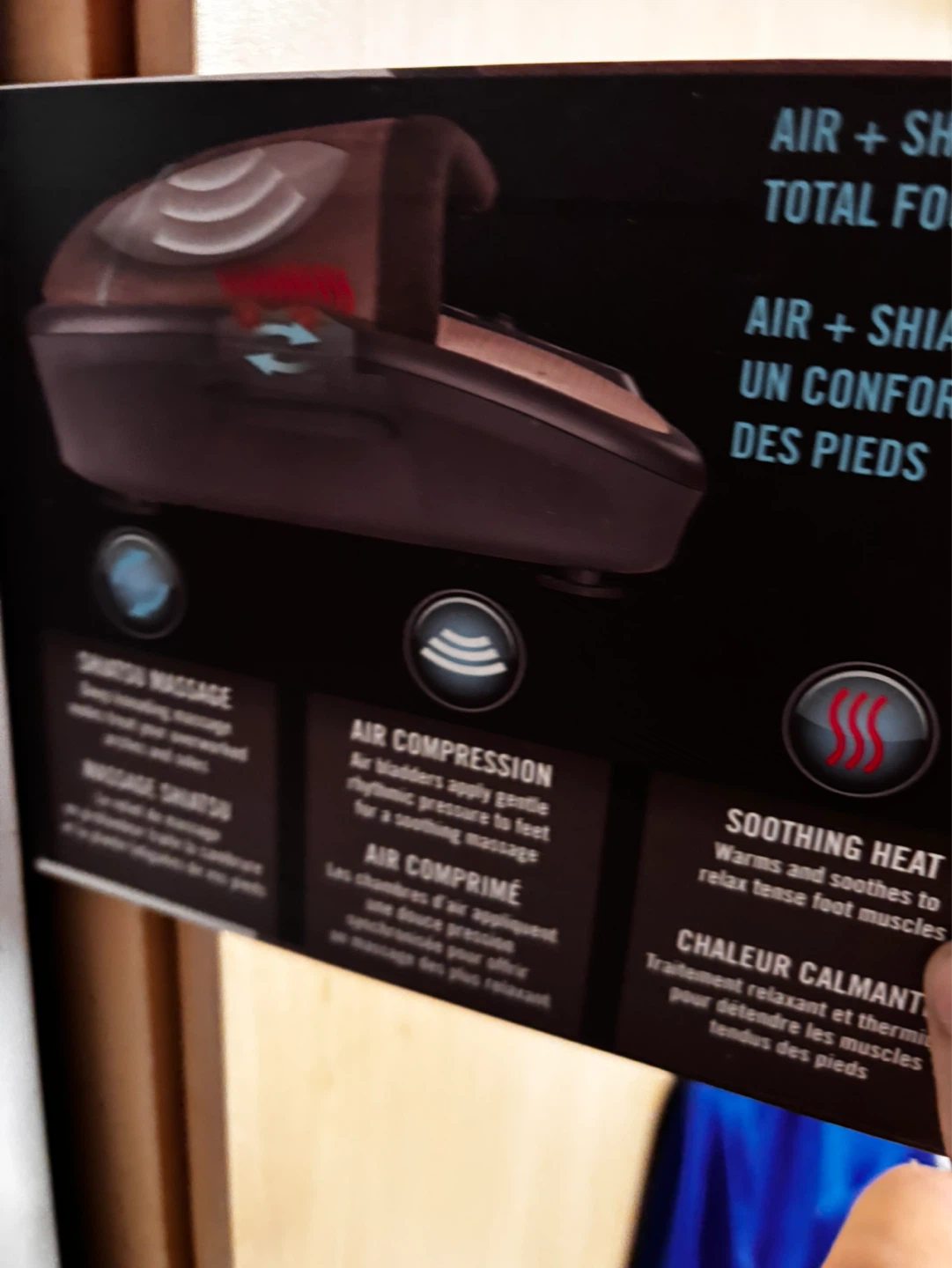 HoMedics Shiatsu+Air Foot Massager with Heat - photo 5