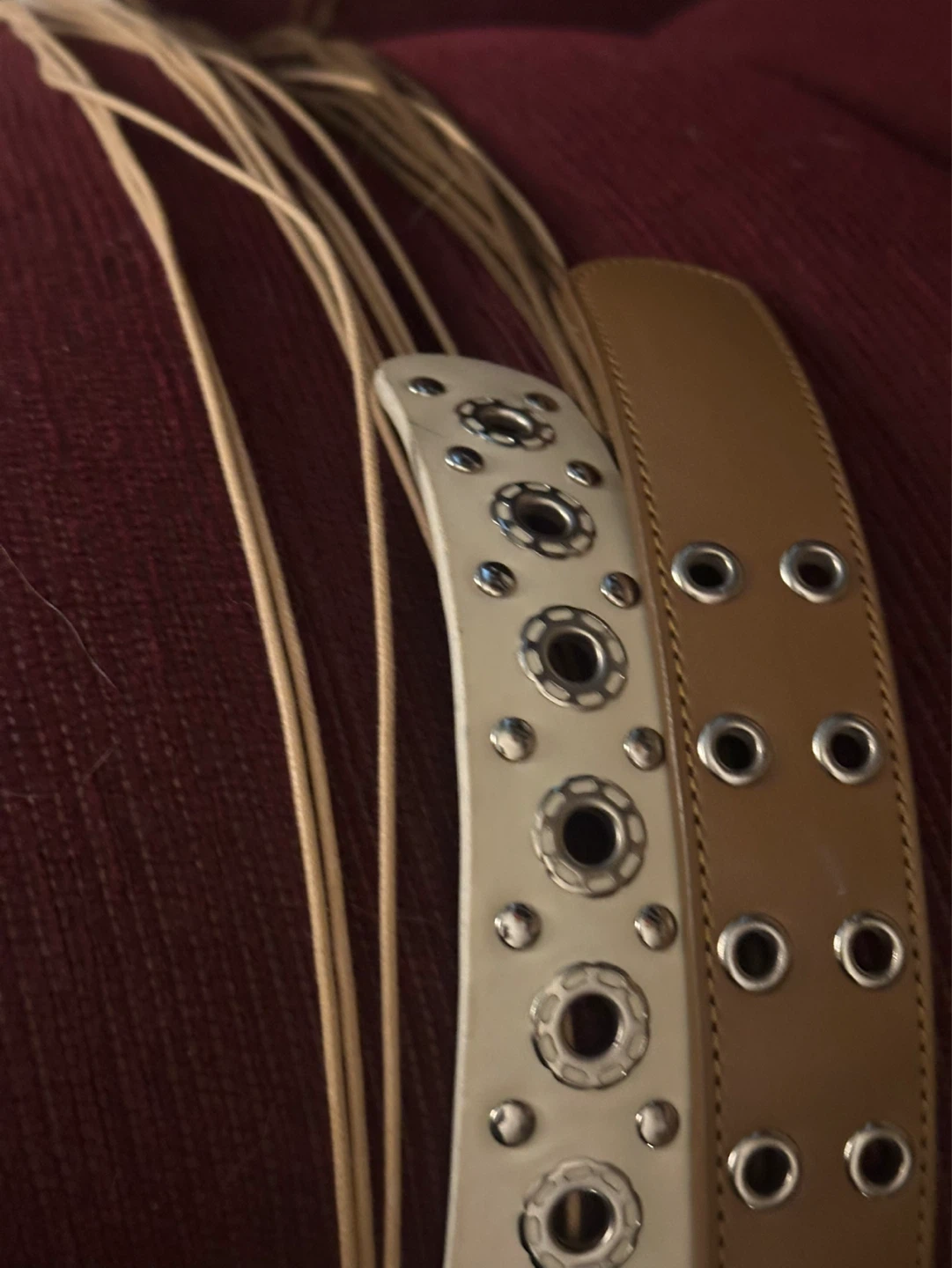 Vintage leather belts - photo 5