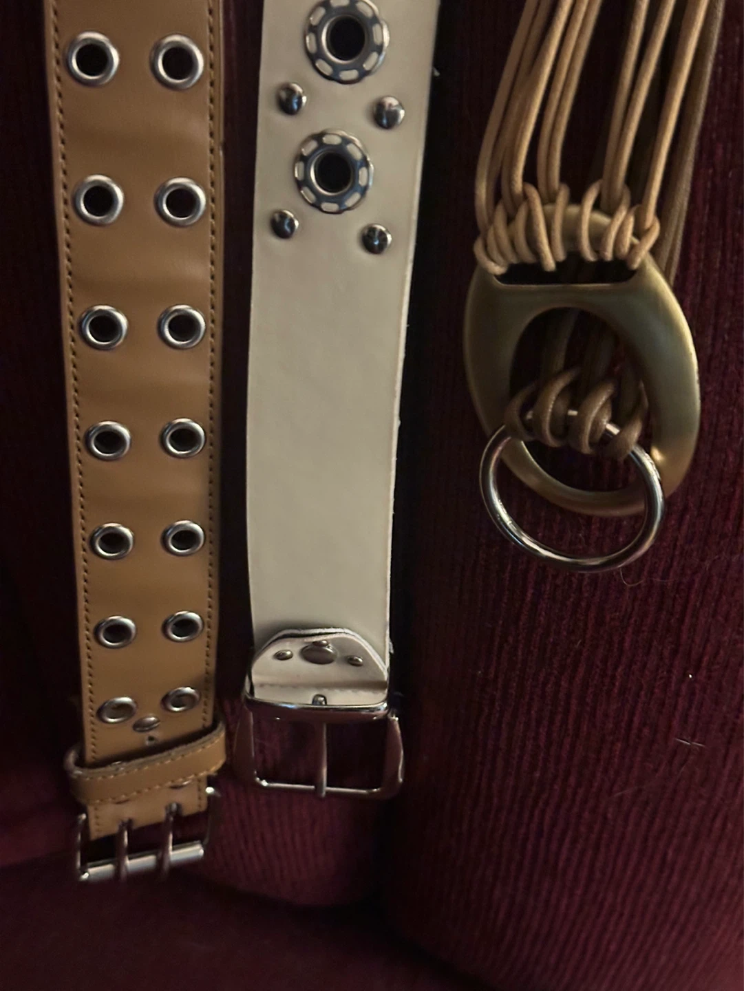 Vintage leather belts - photo 2