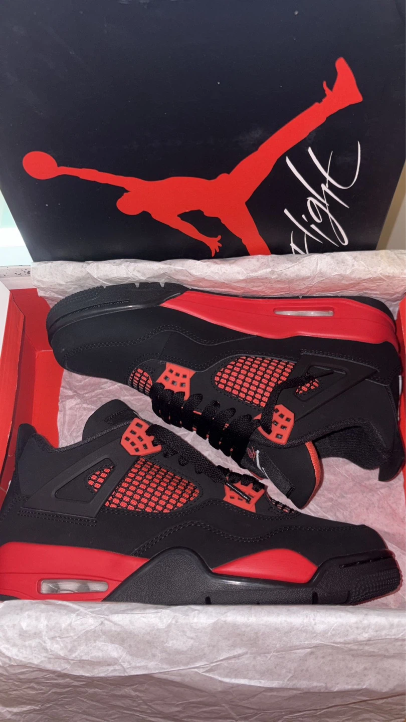 Air Jordan 4 "Bred" Sneakers - photo 3