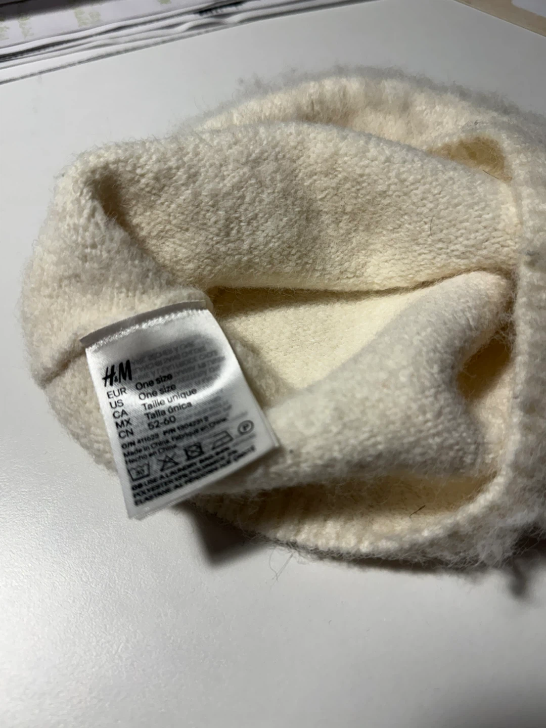 H&M Cream Knit Beanie - photo 2