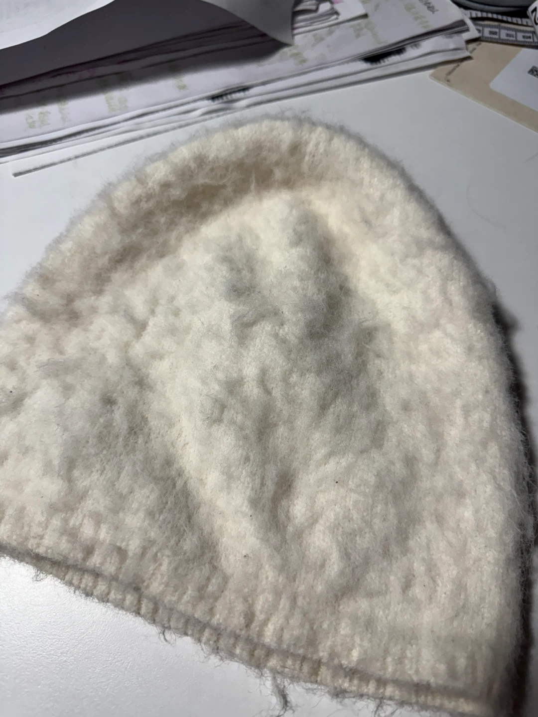 H&M Cream Knit Beanie