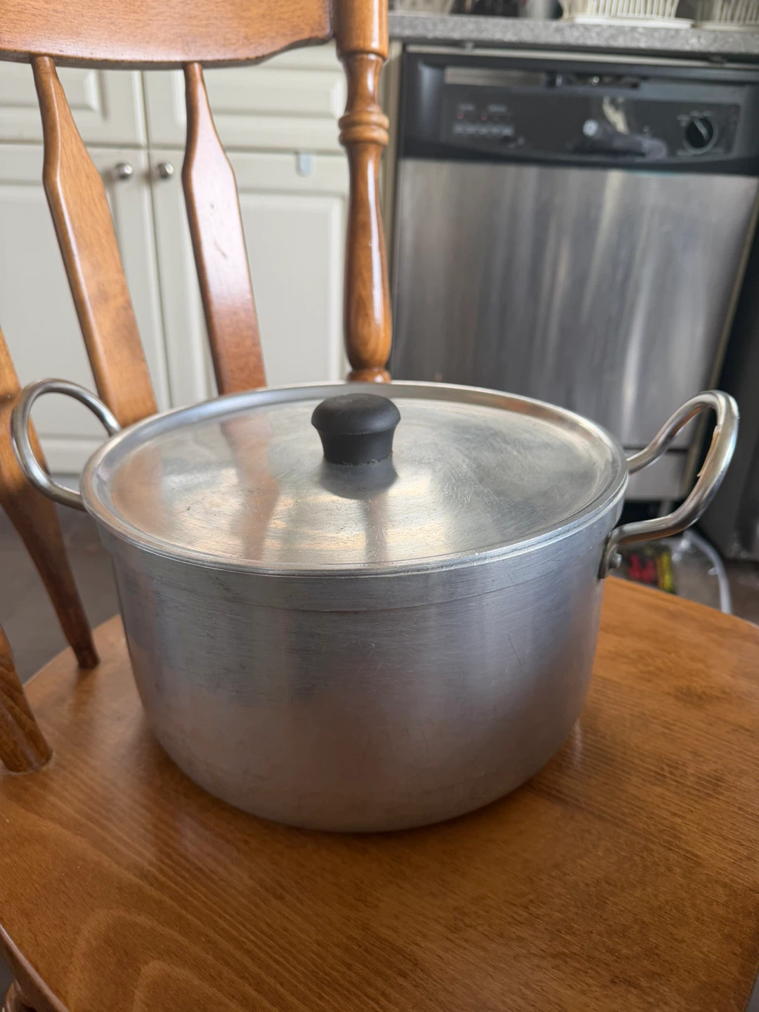 Aluminum Stock Pot with Lid - photo 2
