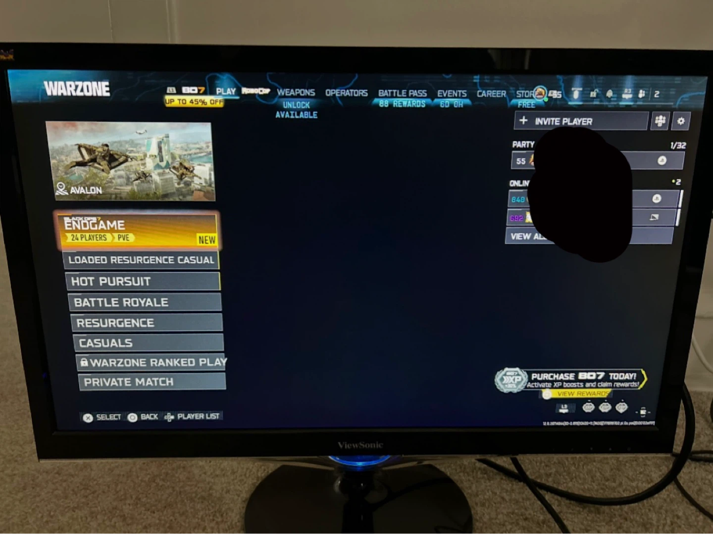 24" Viewsonic Monitor