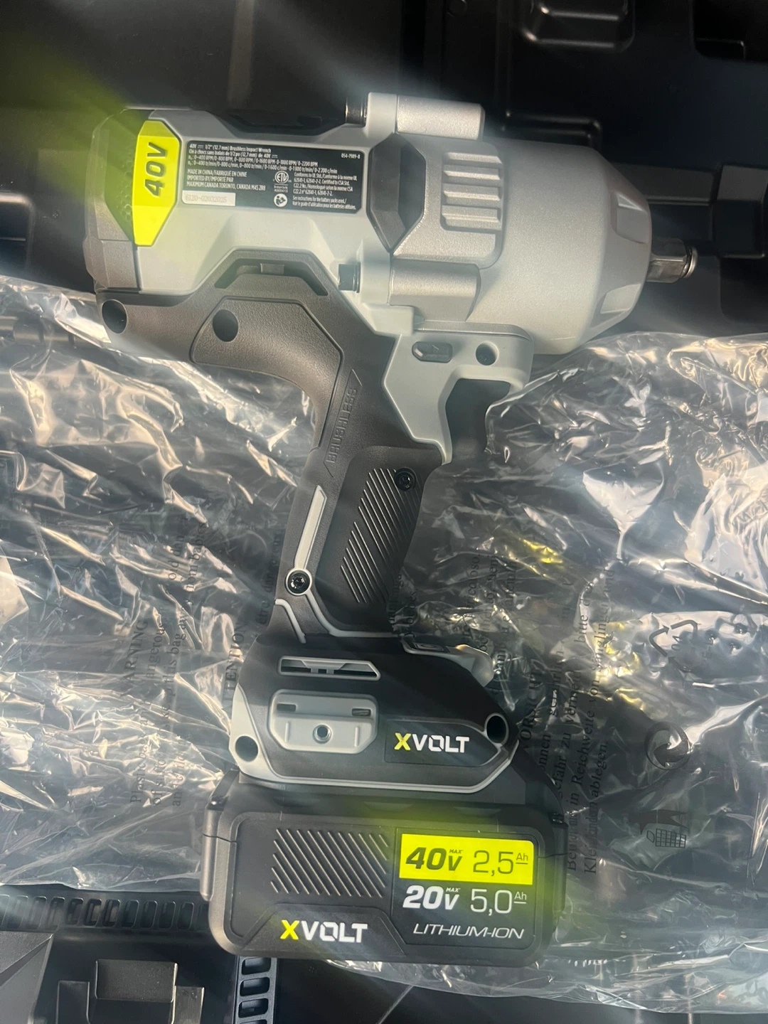 MAXIMUM 40V Impact Wrench Kit - photo 3