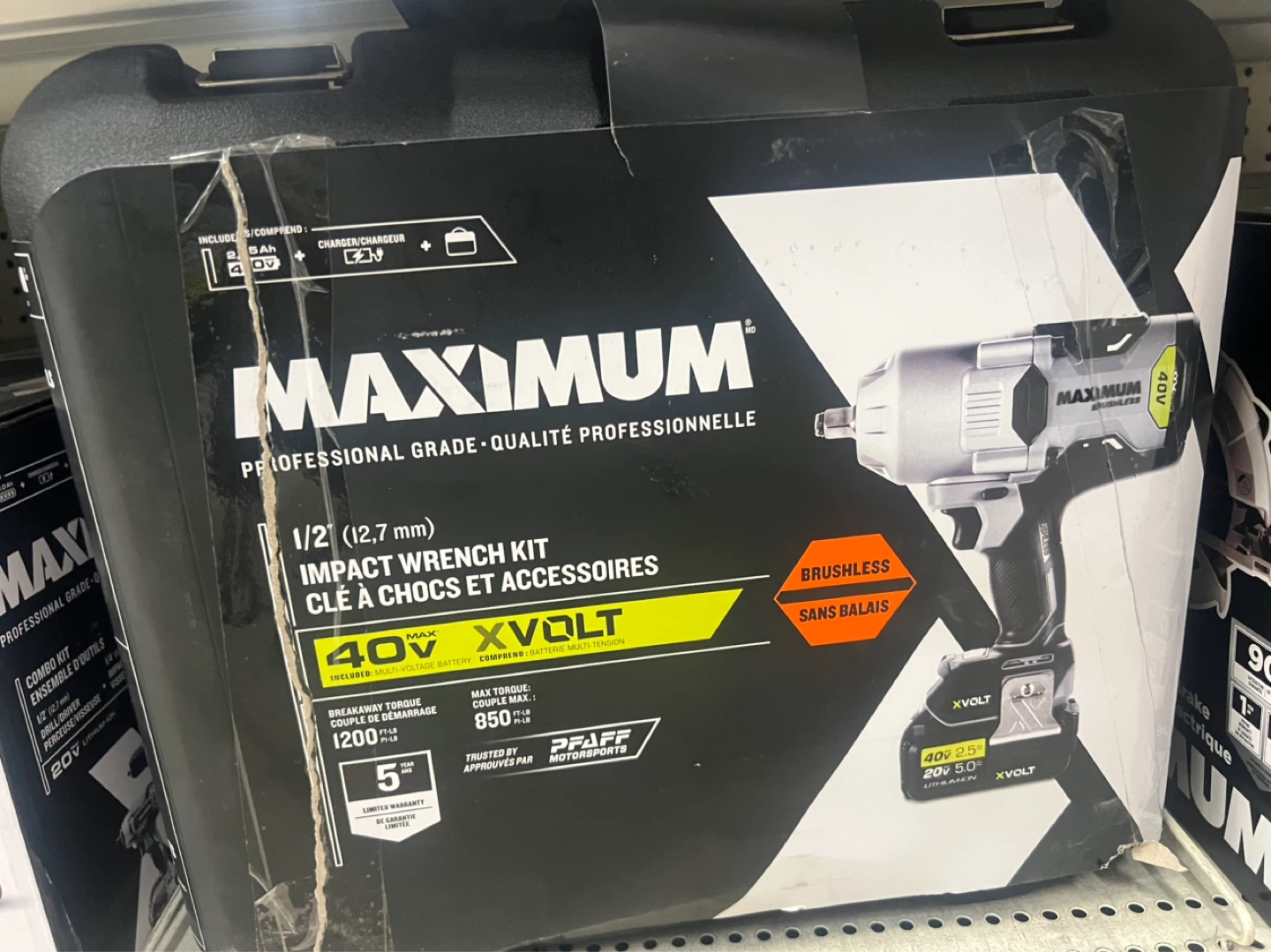 MAXIMUM 40V Impact Wrench Kit - photo 4