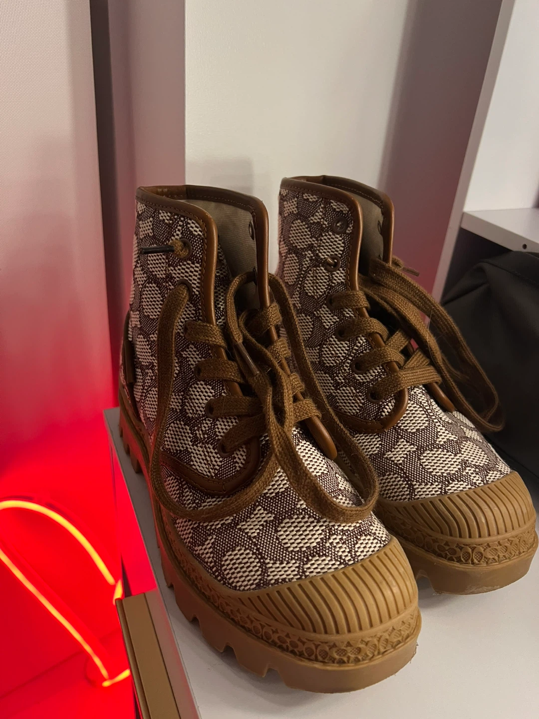 Coach X Tom Wesselmann Trooper Ankle Boots