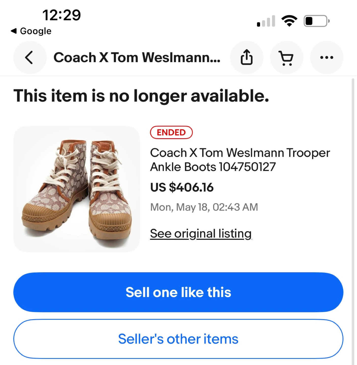 Coach X Tom Wesselmann Trooper Ankle Boots - photo 5