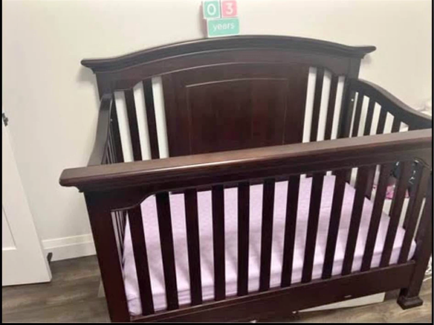 Crib. Solid Wood. - photo 3