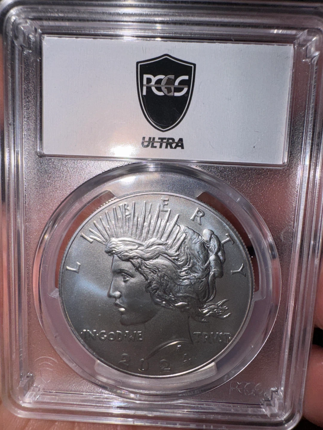 PCGS MS70 2024 Peace Dollar