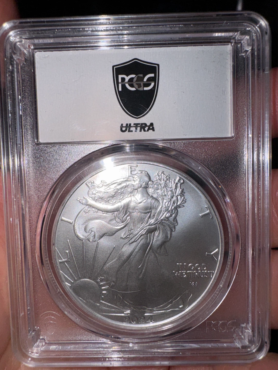 2024 PCGS MS70 Silver Eagle One Dollar Coin