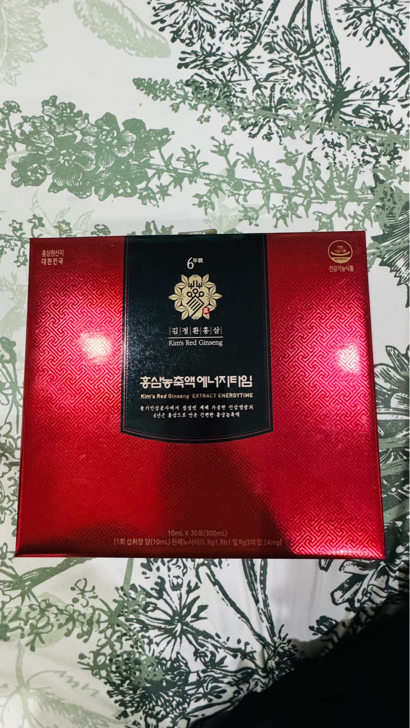 Kim's Red Ginseng Extract Energytime