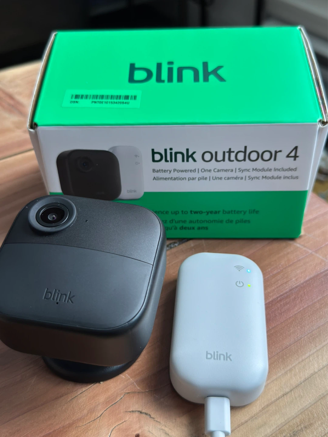 Blink outdoor 4 camera and sync module