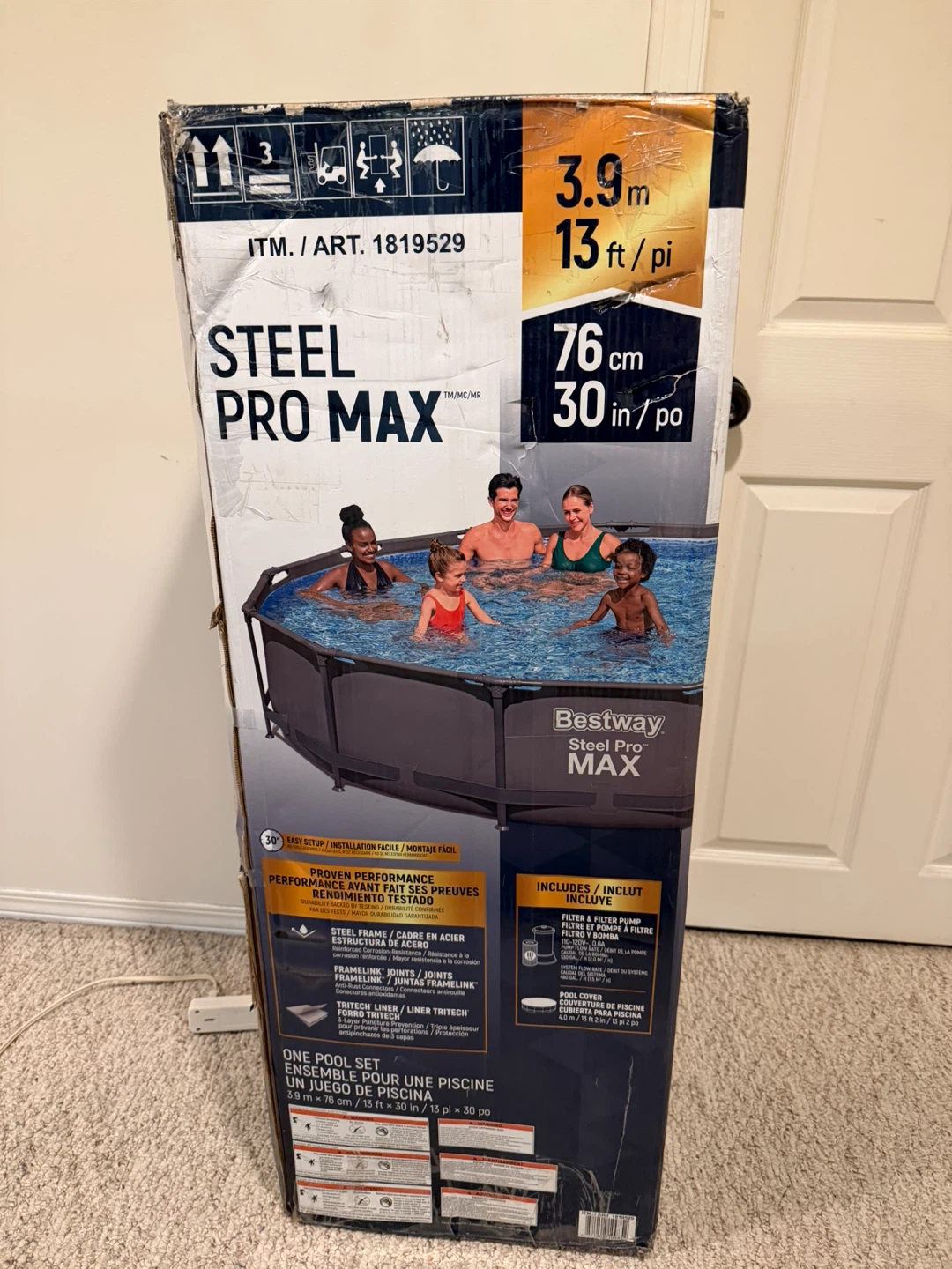 Bestway Steel Pro MAX Above Ground Pool 3.9m x 76cm