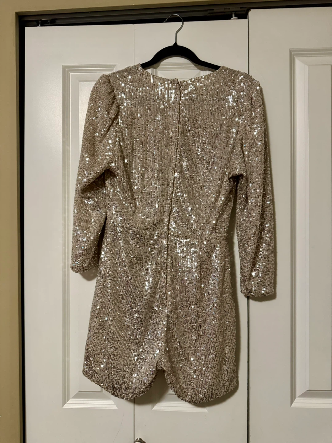 H&M Sequin Wrap Romper - photo 2