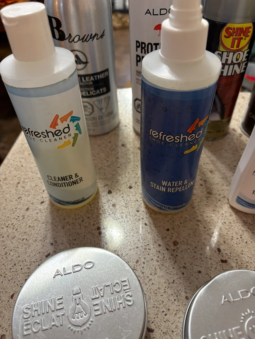 Assorted Shoe Care Products - photo 4