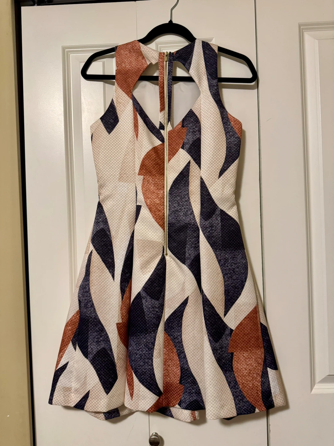 Women's Geometric Print A-Line Dress - photo 2