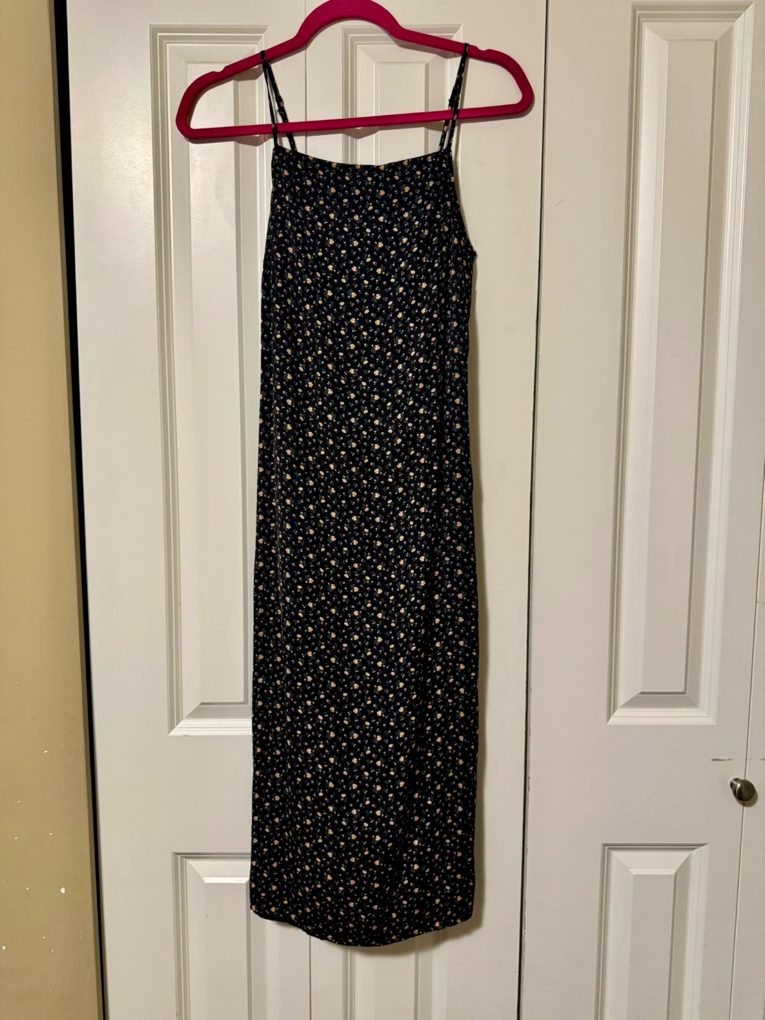 American Eagle floral slip dress