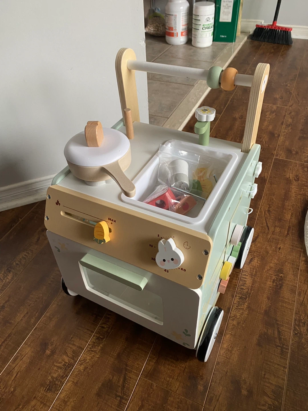Wooden Play Kitchen Walker