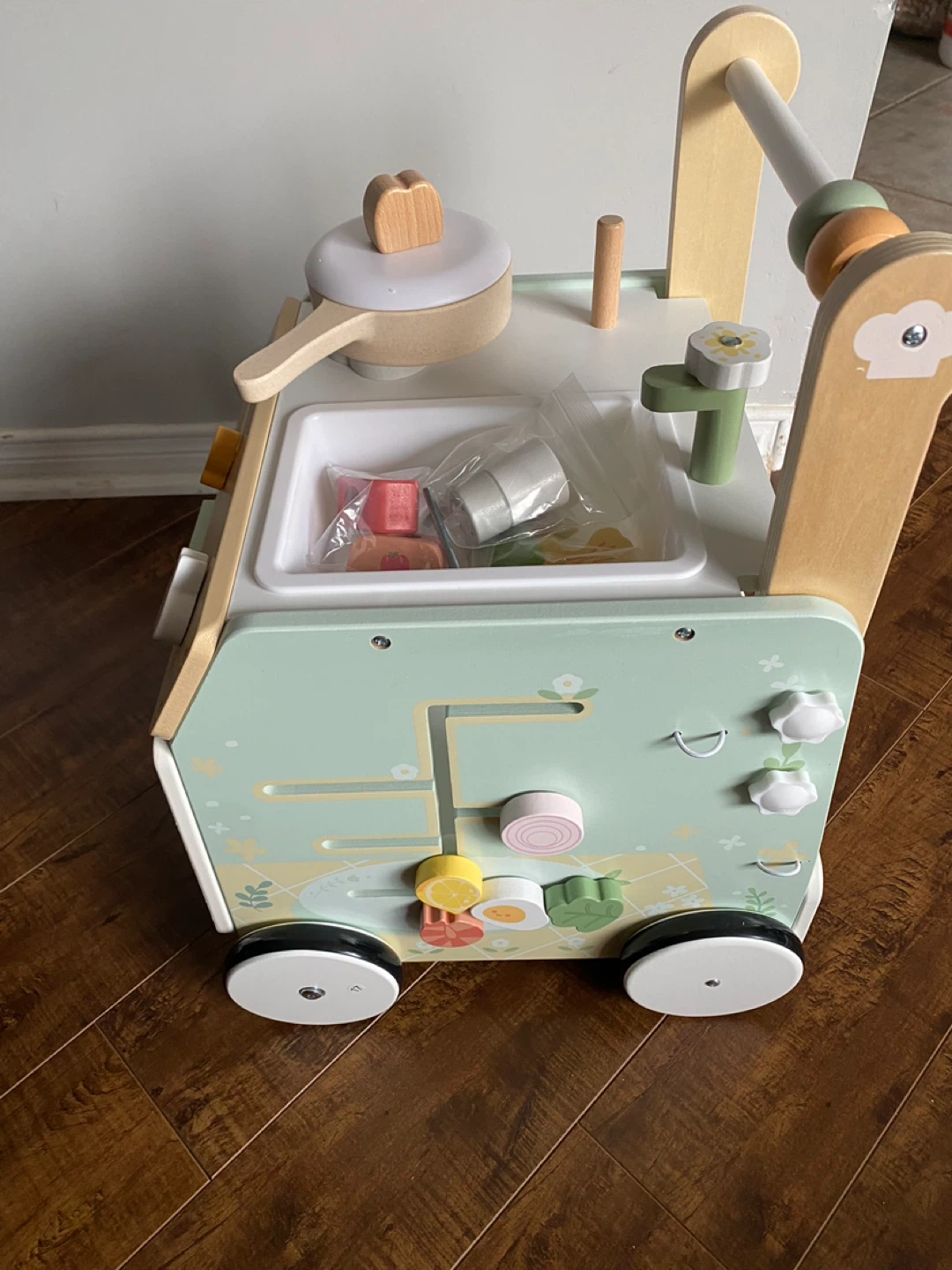 Wooden Play Kitchen Walker - photo 2