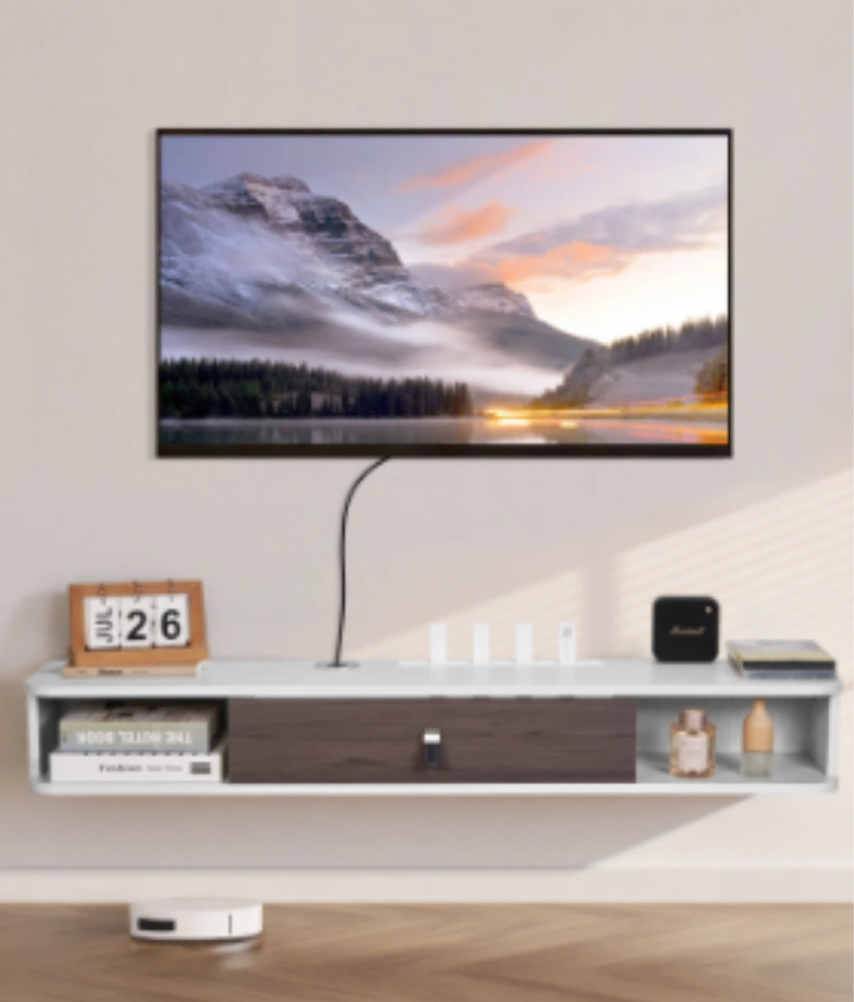 Floating Tv Mantel
