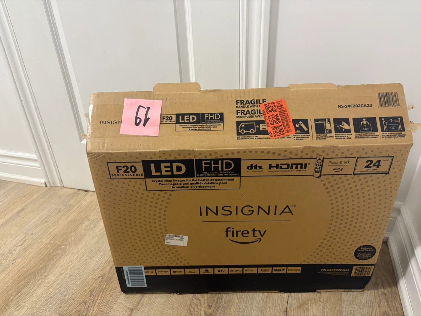 Insignia F20 Series 24" LED FHD Fire TV - photo 2