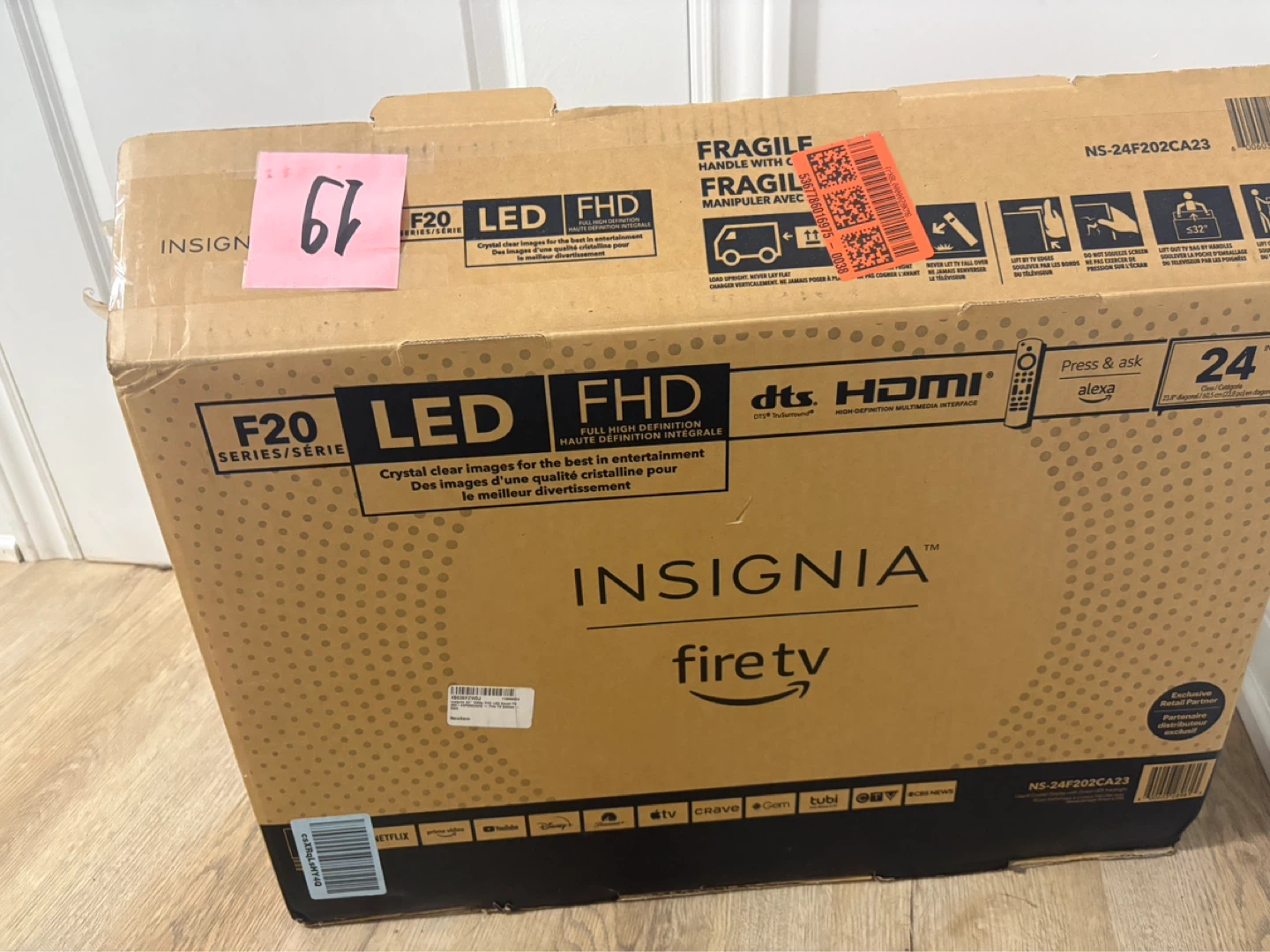 Insignia F20 Series 24" LED FHD Fire TV