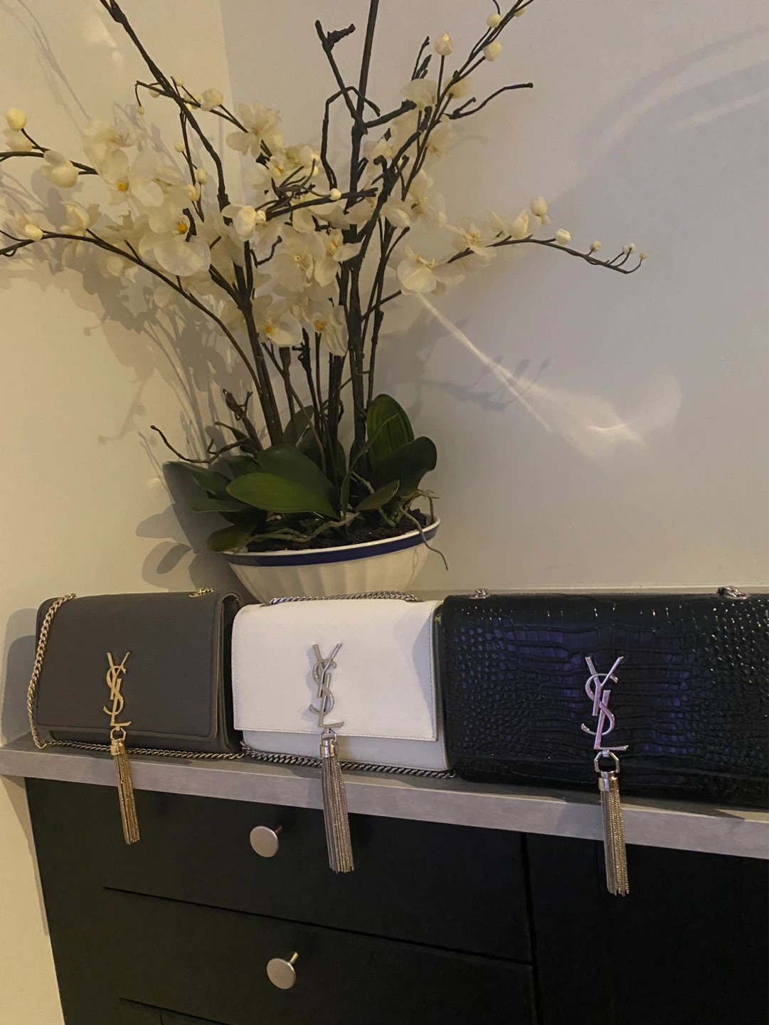 Yves Saint Laurent YSL Bags (Set of 3)