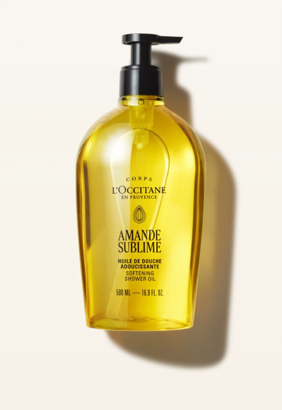 L'Occitane Almond Sublime Softening Shower Oil 500 mL