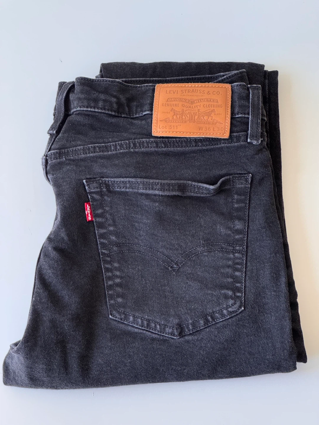 Levi's 511 Jeans Bundle - light wash & slim black - W36 L30 - photo 3
