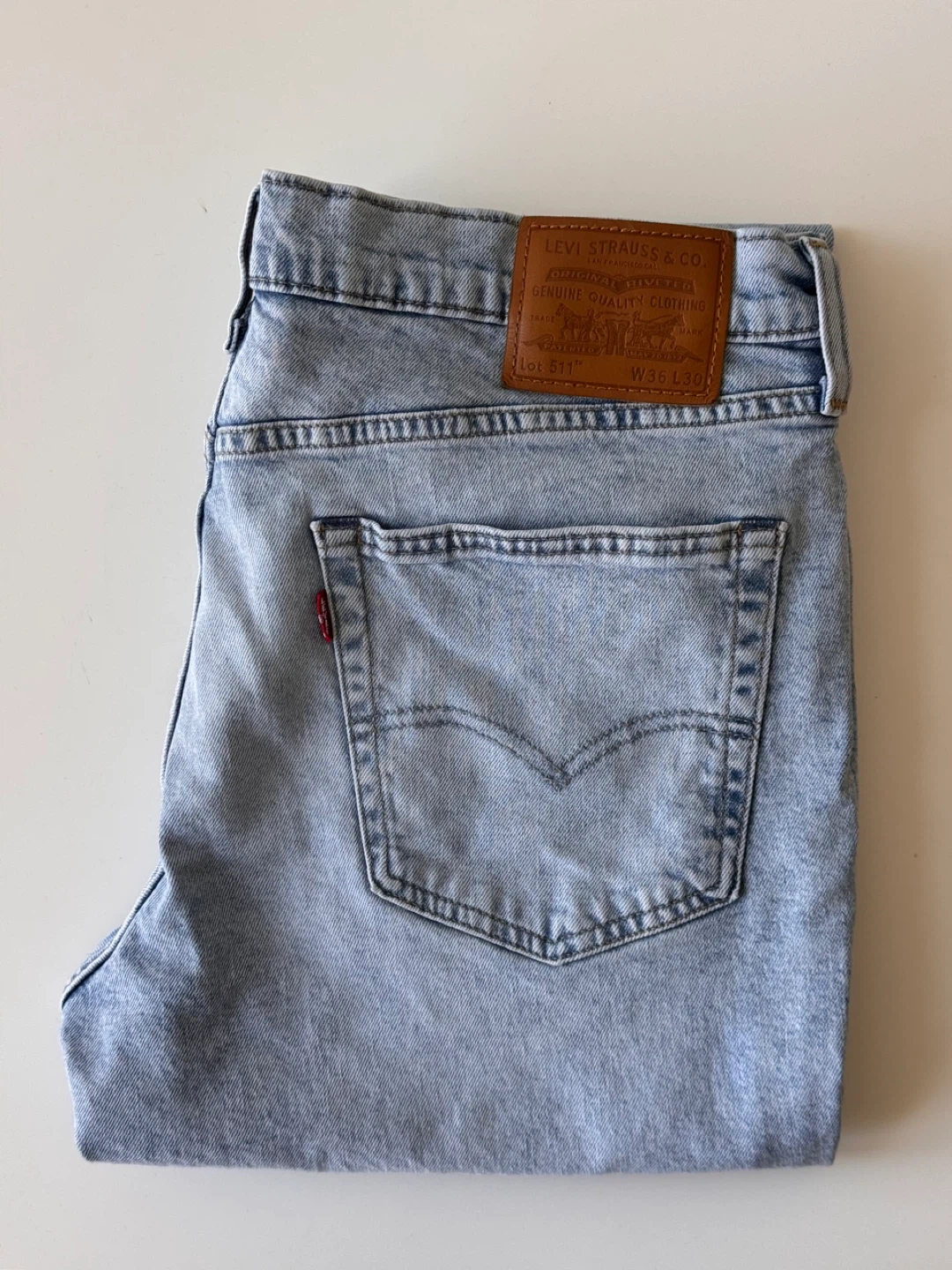 Levi's 511 Jeans Bundle - light wash & slim black - W36 L30 - photo 2