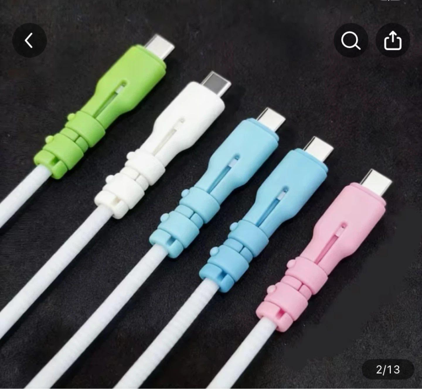 4pcs Data Cable Protective Cover - photo 2