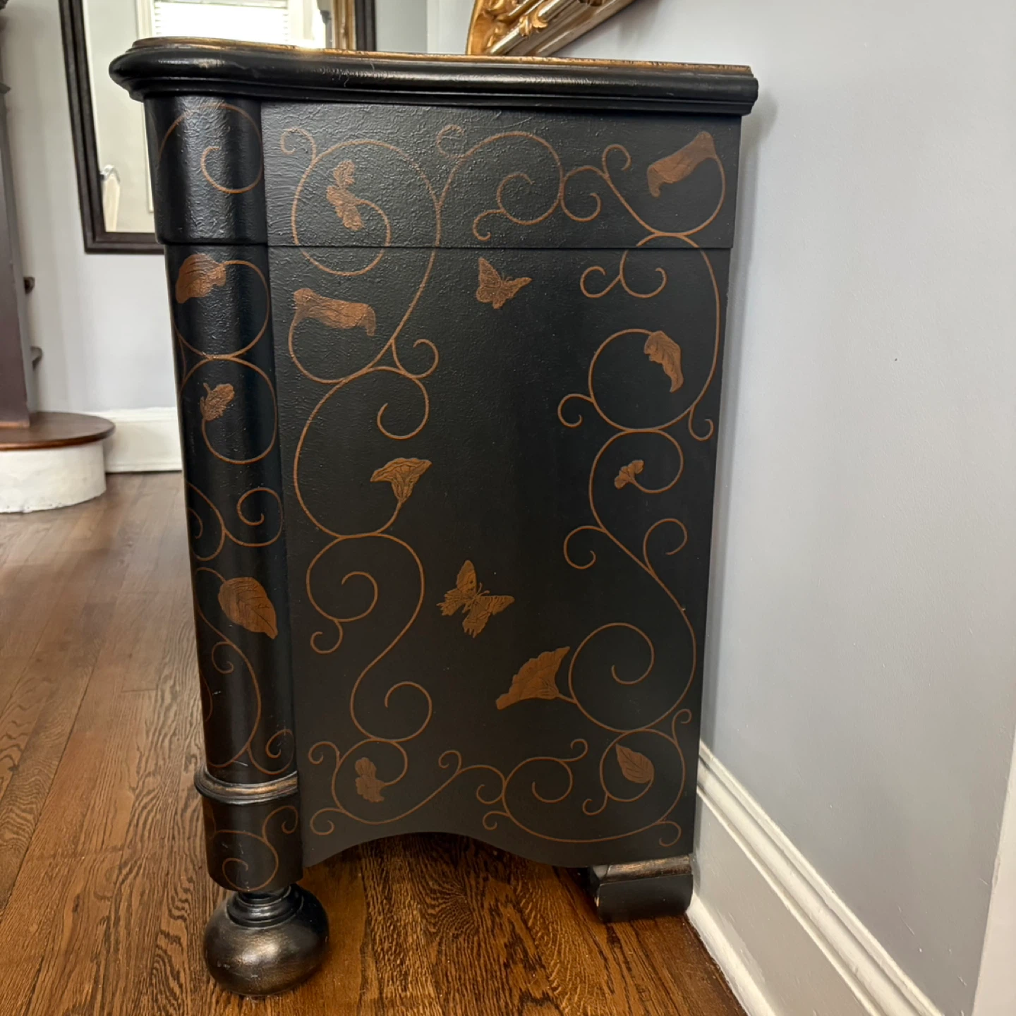 Dark Decorative Chest of Drawers - photo 3