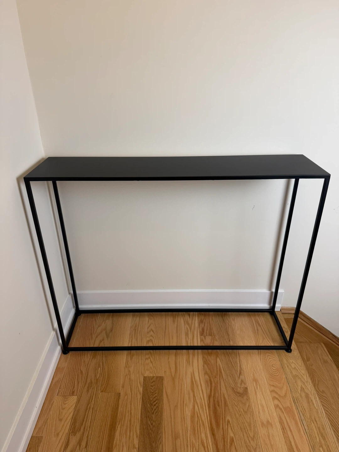 Minimalist Metal Console Table